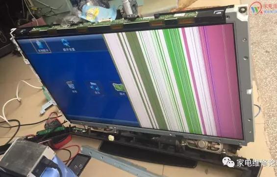 曲屏电视故障维修