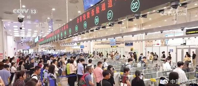 国庆假期珠海各对港对澳口岸“人车两旺”
