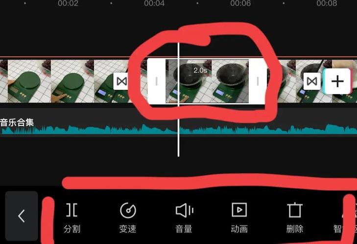 怎么剪辑电视故障片段