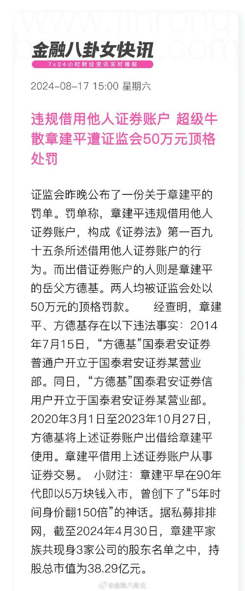 “超级牛散”,被罚!