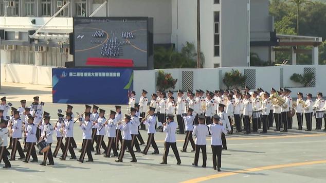 第二届粤港澳大湾区警察运动会在港开幕