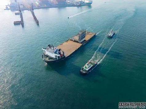 巴油P79项目首船工艺模块在青岛完工交付 系全球在建最大FPSO之一