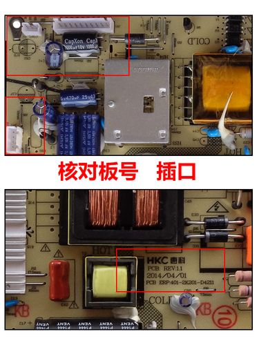 惠科电视故障类型