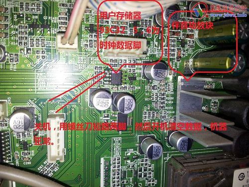 电视主板故障测量图