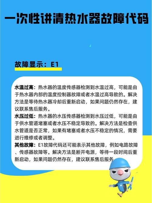 精刚热泵热水器e6故障码