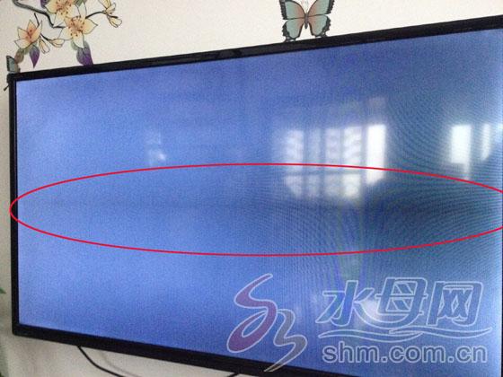 液晶电视故障黑线