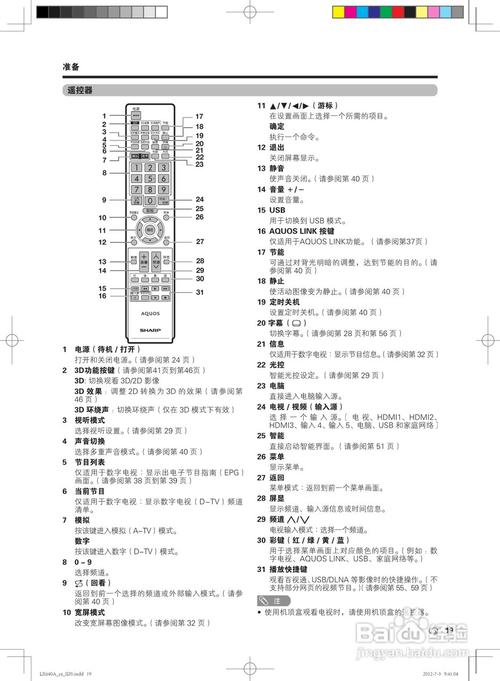 夏普电视故障处理方法