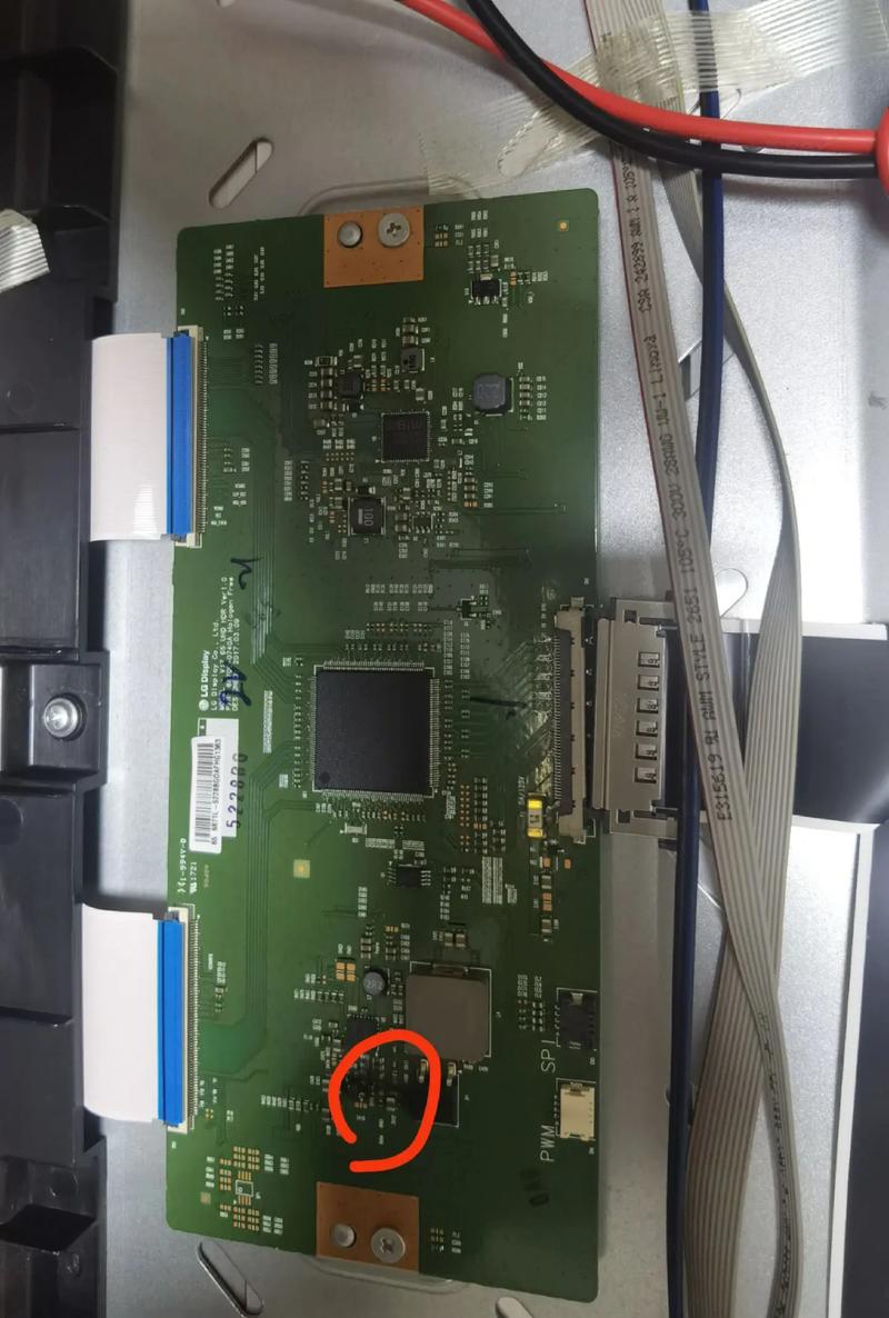 电视液晶逻辑板故障