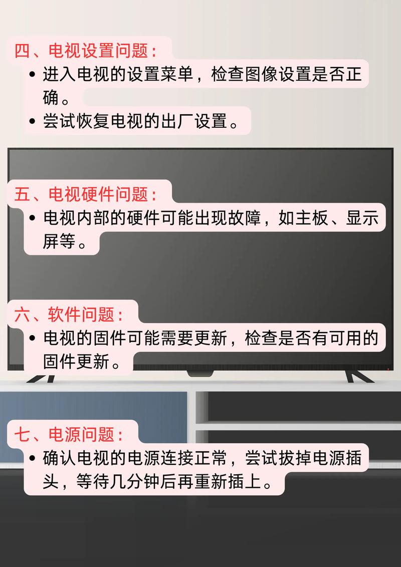 抖音电视彩屏故障如何解决?