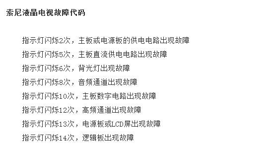 电视片尾故障灯闪烁,究竟是什么原因?