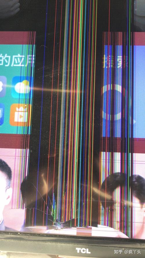 电视机内屏故障