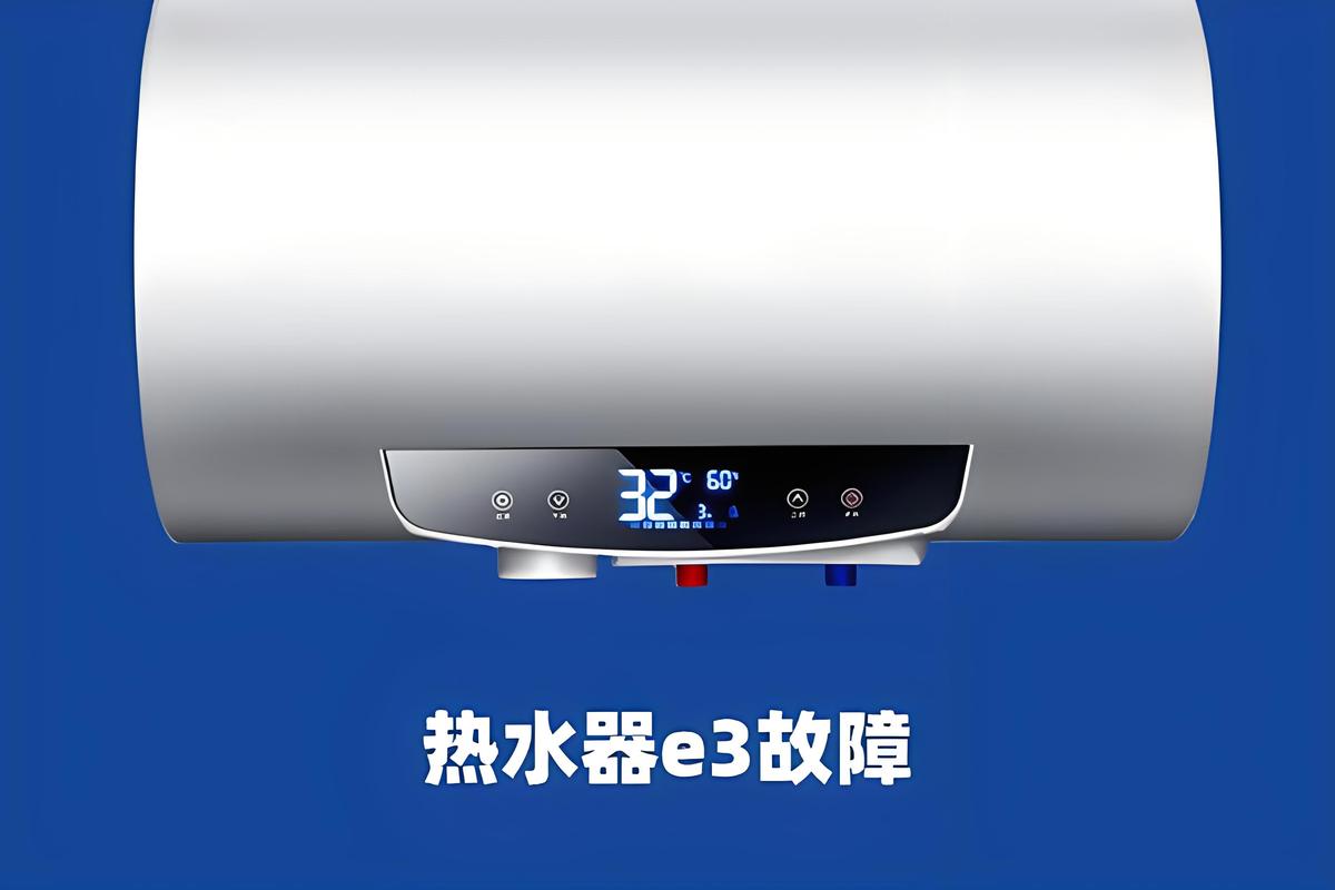 马可波罗热水器显示故障码e3是什么原因?