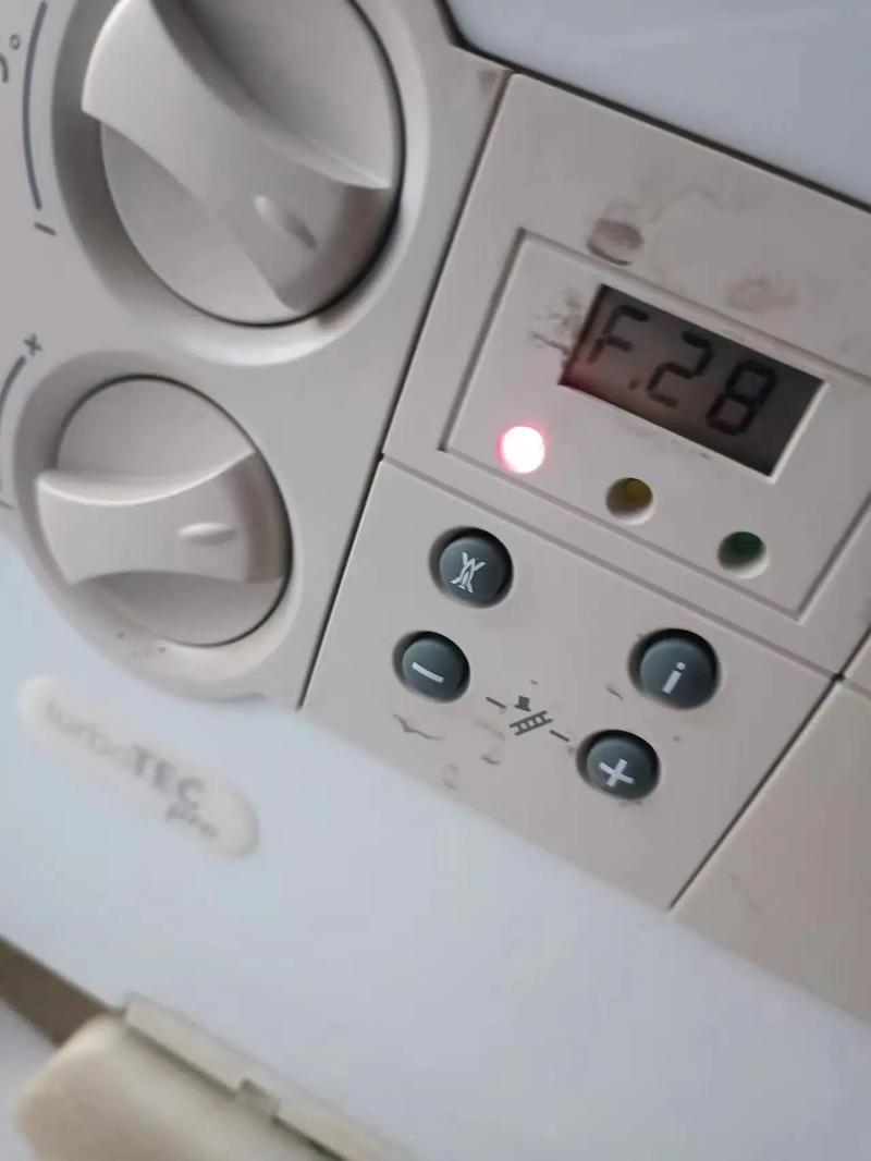 壁挂炉故障显示灯