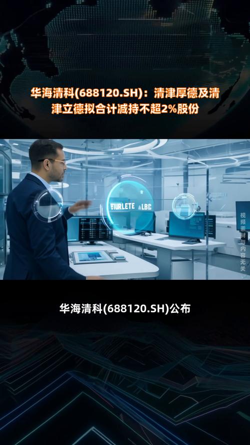 华海清科:清津厚德等拟合计减持公司不超2%股份