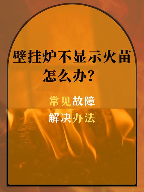 燃气壁挂炉烟雾故障