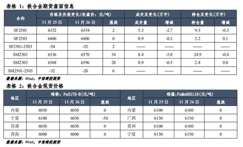 South32:2025 年铁合金市场震荡休整