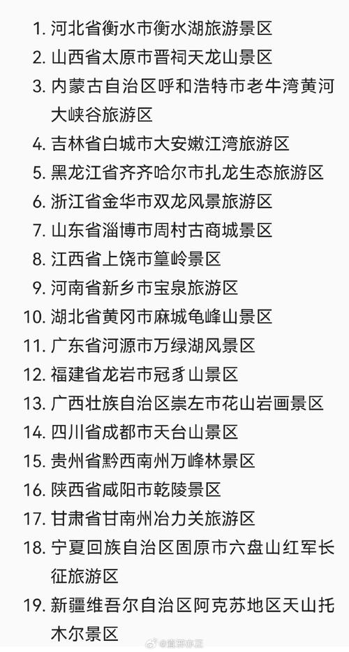 我国新增19家国家5A级景区_1