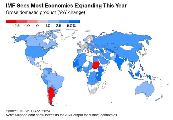 经合组织上调2024年世界经济增长预期至3.2%