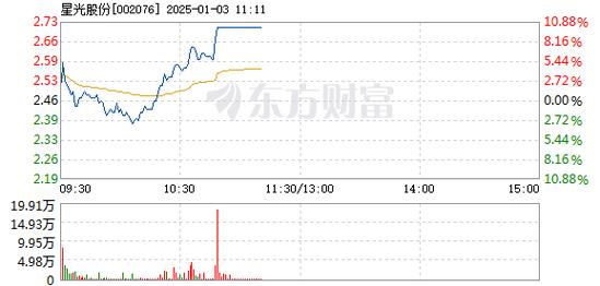 星光股份1月6日盘中涨停
