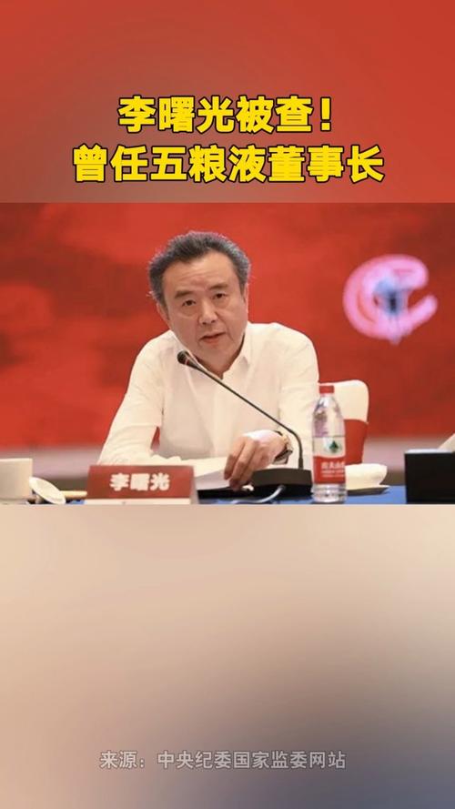 五粮液集团原董事长李曙光被查!