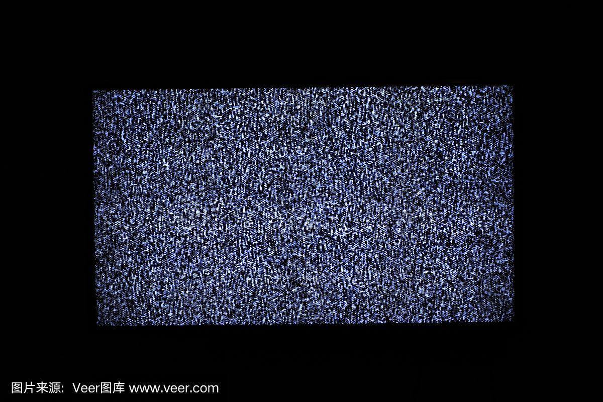 电视机 黑白 故障