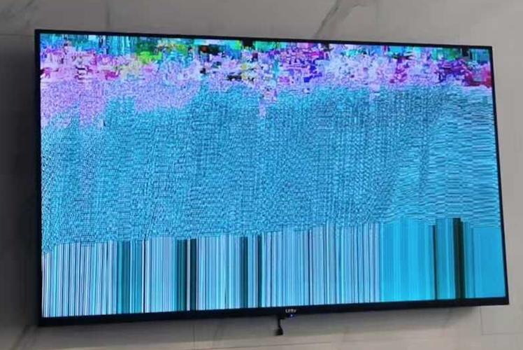 电视故障闪屏图片