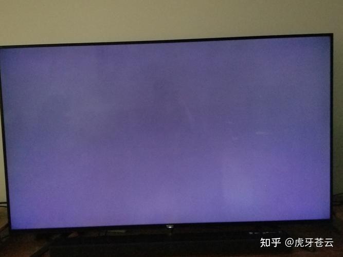 电视机暗影故障