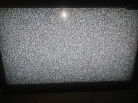 拍老电视故障雪花