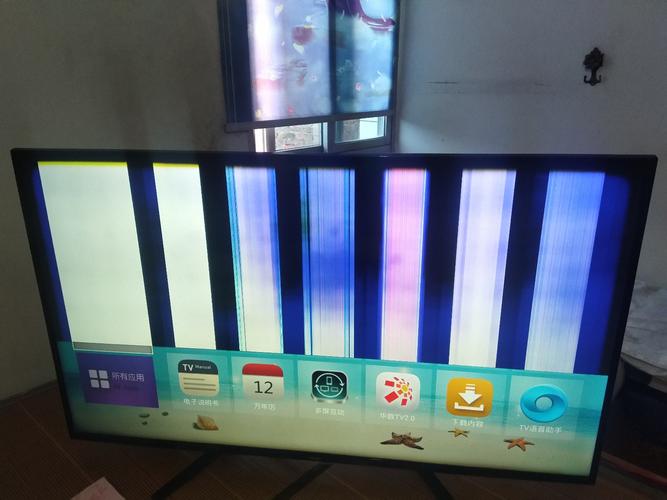 电视逻辑板故障图片