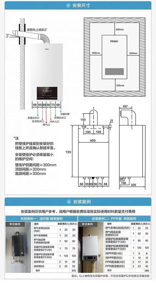 海尔壁挂炉故障编码