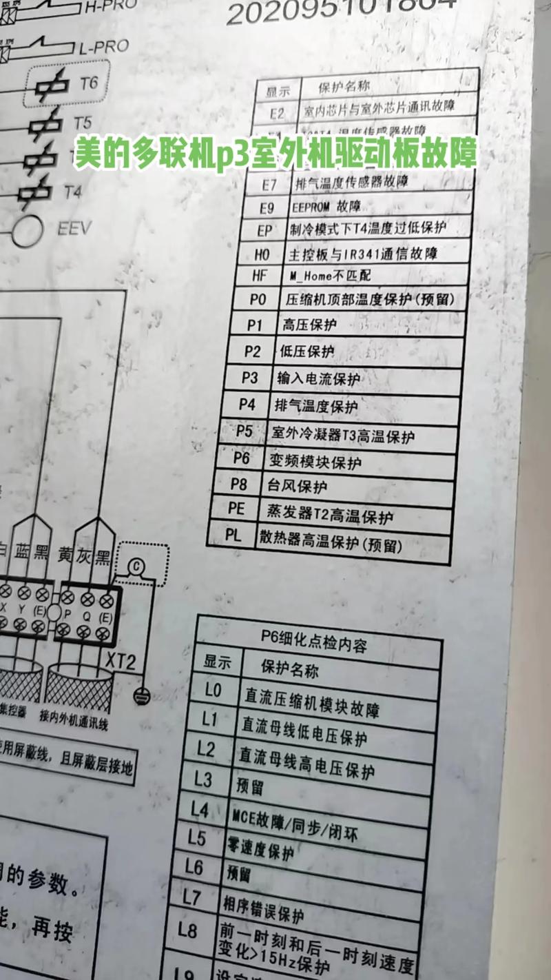 空气能电脑板故障