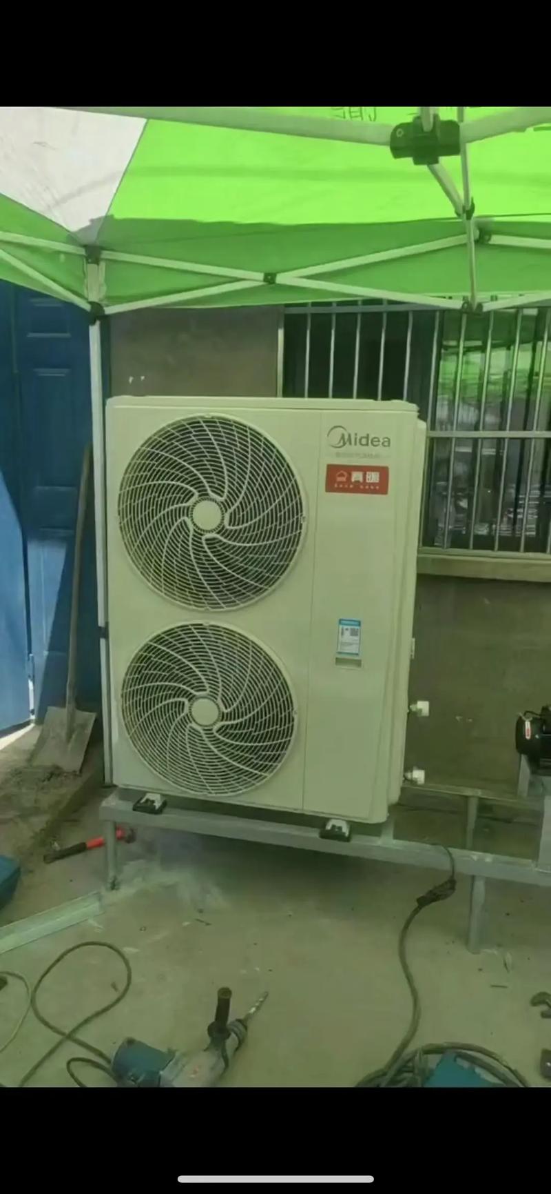 美的空气能故障13