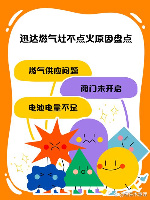 燃气灶各类故障图解