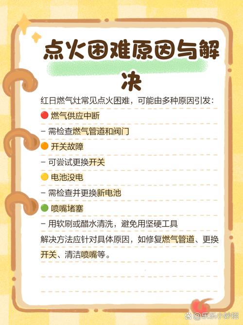 燃气灶故障判断步骤