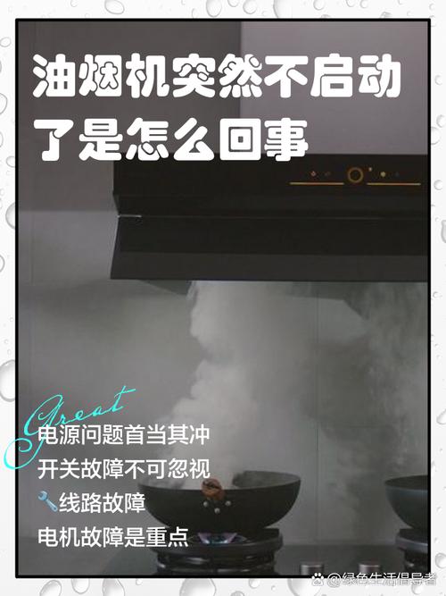 电动抽油烟机故障